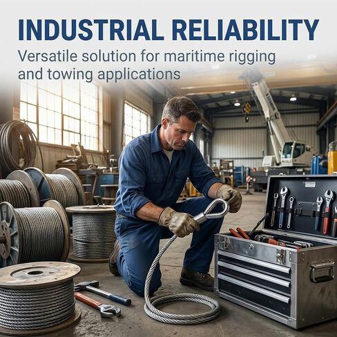 3/8 Inch M10 Stainless Steel Wire Rope Thimbles for Dia Wire Rope, Wire Rope Cable Thimbles Rigging (4 Pcs) in Kuwait