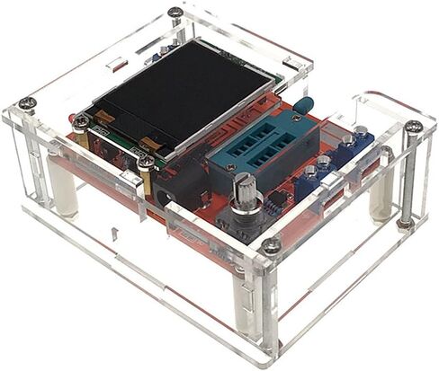 غطاء علبة أكريليك من kobeIeen متوافق مع مجموعة أدوات قياس الصمام الثنائي GM328، متين in Kuwait