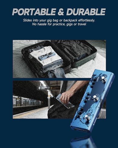 Donner X MIYAVI Multi Effects Guitar Pedal Dimension Weaver Triple Pedal 3-in-1 Guitar Pedal Chorus Delay Reverb for Electric Guitar in Saudi Arabia