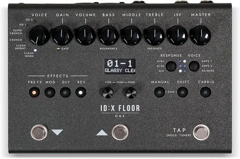 Blackstar ID:X Floor One Floorboard Multi-FX Pedal مع نماذج Amp، FX، واتصال USB-C in Saudi Arabia