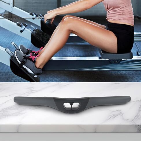 Rowing Machine Handle Assembly For Concept-2 Model D/E Powerfun 500/550 Indoor Rower Handlebar Holder Replacement Part Black Ergonomic Design Exercise Equipment Accessory 50.5cm Length in Kuwait