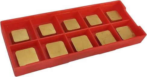 10 Pc Tin Coated SEKN 42 AFTN Insert 1/8'' Thickness in Saudi Arabia