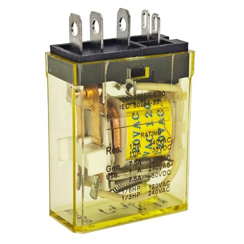 RH1B-UAC120V SPDT Relay 120VAC Coil 10A Rating (2-Pack) - Socket Mount Industrial Control Relay in Kuwait