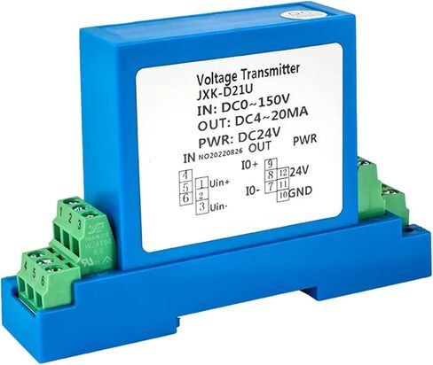 مستشعر الجهد 4-20 مللي أمبير إلى 0-10 فولت 1-5 فولت RS485 مخرج تيار مستمر 24 فولت محول تيار متردد 1000 فولت (خرج 4-20 مللي أمبير، تيار مستمر 0-300 فولت تيار متردد 220 فولت) in Kuwait