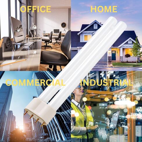 LSE Lighting UC100E1006 18W UV Bulb Compatible with UC18W1006, UC18W1004 UV Systems | 8.5 Inch 2G11 4-Pin Base | EPA Registered | High Performance Replacement Bulb | Designed in USA in Saudi Arabia