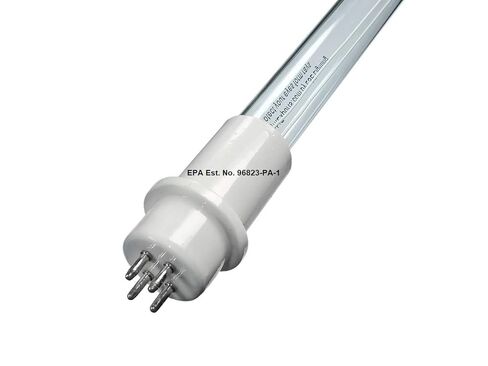 لمبة LSE للإضاءة UV-18 UV-C | بديل متوافق لـ UV-18، UV-18X، عناصر التحكم الميدانية 46365402 | مصباح مبيد للجراثيم 18 بوصة 23 وات 4 سنون لأنظمة تنقية الهواء HVAC | مصمم في الولايات المتحدة الأمريكية in Saudi Arabia