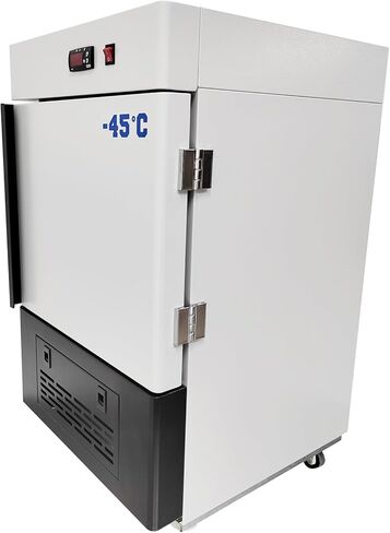 Ultra Low Temperature Storage Box Portable Lab Cryogenic Freezer,28L Low Temp Freezer Storage Refrigerator with -40℃ to -86℃ Temperature Range 320W 110V in Kuwait