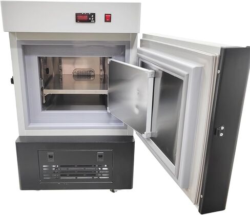 Ultra Low Temperature Storage Box Portable Lab Cryogenic Freezer,28L Low Temp Freezer Storage Refrigerator with -40℃ to -86℃ Temperature Range 320W 110V in Kuwait