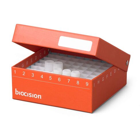 BCS-207O Orange TruCool Hinged Cryobox (Pack of 50) in Kuwait