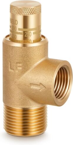 1/2" x 3/4" Poppet Adjustable Relief Valve Pressure Relief Valve with 100-300 Psi for Water Systems in Saudi Arabia