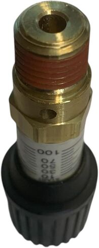 American Made Brass Pressure Relief 0-100 PSI Adjustable Range Valve Compatible with Control Devices CR25-100 -CR25 CR Series & Midwest Control PC-25, 1/4 NPT-M Size in Saudi Arabia