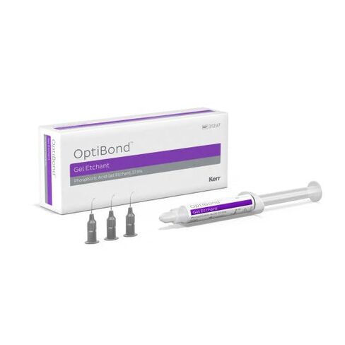 Kerr Dental 31297 Gel Etchant Kit 37.5% Phosphoric Acid Purple Syringes 3/Pk in Kuwait