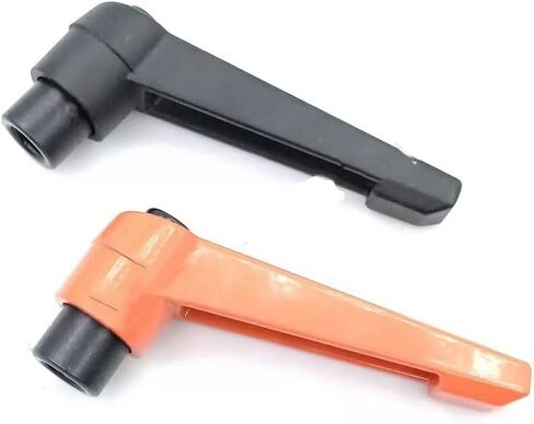 XLJP 1PC* Orange Clamping Handles M4 M5 M6 M8 M10 M12 M16 Adjustable Handle Lever Fmale Thread Metal Knob Nut Machinery Tools (Color : Orange, Size : M6) in Saudi Arabia