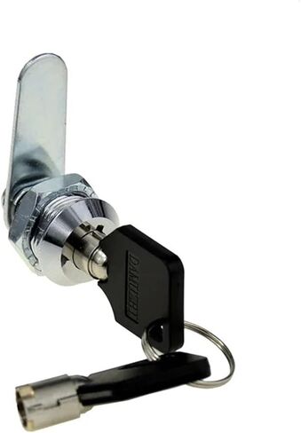 درج أنبوبي قفل كامة مرتبط مختلف لباب صندوق البريد خزانة صندوق الأدوات مع 2 مفاتيح الأثاث الأجهزة 20 مللي متر HT274 1 قطعة in Kuwait