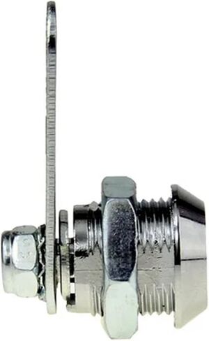 درج أنبوبي قفل كامة مرتبط مختلف لباب صندوق البريد خزانة صندوق الأدوات مع 2 مفاتيح الأثاث الأجهزة 20 مللي متر HT274 1 قطعة in Kuwait