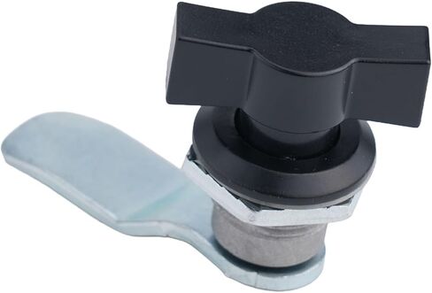 1Pcs Handle Cam Lock Industrial Cabinet Power Distribution Zinc Alloy Switch Door Double Wing in Kuwait