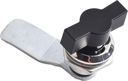 1Pcs Handle Cam Lock Industrial Cabinet Power Distribution Zinc Alloy Switch Door Double Wing in Kuwait