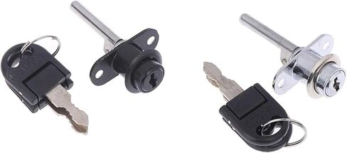 1Pcs 16mm Zinc Alloy Cam Lock Door Cabinet Cupboard Pedestal Locker 2 Keys(7) in Kuwait