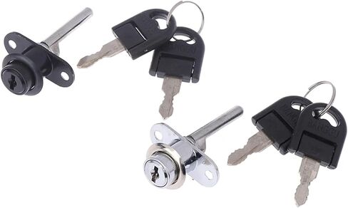 1Pcs 16mm Zinc Alloy Cam Lock Door Cabinet Cupboard Pedestal Locker 2 Keys(7) in Kuwait