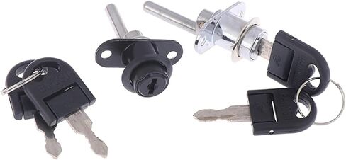 1Pcs 16mm Zinc Alloy Cam Lock Door Cabinet Cupboard Pedestal Locker 2 Keys(7) in Kuwait
