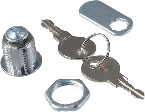 1 حزمة أقفال خزانة مع مفاتيح سبائك الزنك 5/8 بوصة قفل كامة مرتبطا على حد سواء صندوق الأدوات مع ملف الأمن درج صندوق البريد 1 قطعة in Kuwait