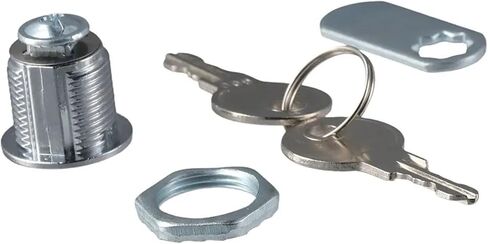 1 حزمة أقفال خزانة مع مفاتيح سبائك الزنك 5/8 بوصة قفل كامة مرتبطا على حد سواء صندوق الأدوات مع ملف الأمن درج صندوق البريد 1 قطعة in Kuwait