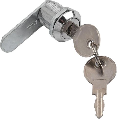 16/25/30 مللي متر كام اسطوانة أقفال خزانة الباب صندوق البريد قفل درج خزانة صندوق قفل مع مفتاح الحديد للأثاث الأجهزة 1 قطعة (16 مللي متر) in Kuwait