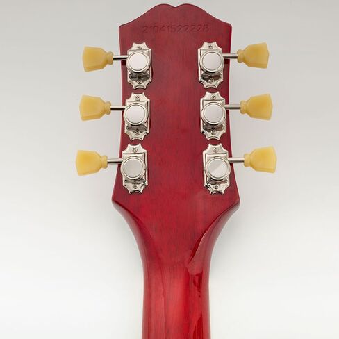 Musiclily Pro R18T 3R3L 18:1 Ratio Semi Closed Vintage Hybrid Style Locking Machine Heads Tuners Tuning Pegs Keys with Keystone Button for Acoustic Electric Guitar, Nickel in Saudi Arabia