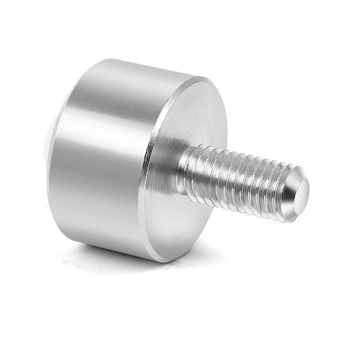 Ball Caster Roller Transfer Bearing - Ball Transfer Unit Appliance Caster Transmission 1 Inch M12,Stud Mounted,Thread Stem,Nylon & Carbon Steel,550 Lbs Total Load Capacity,Set of 4 in Kuwait