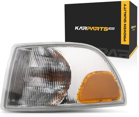 CarLights360: For Volvo S70 Turn Signal/Parking Light Assembly 1998 1999 2000 Driver Side DOT Certified w/Bulbs - Replacement For VO2520101 in Saudi Arabia