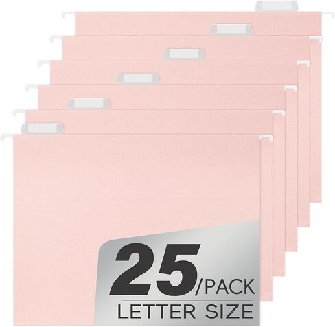 حجم الحرف المجلدات المعلقة ، وألوان الباستيل ، و 6 مجلدات تعليقات معلقة مع علامات تبويب 1/5 مقطوعة ، وتوسيع ثقيل 1 بوصة ، والبقاء منظمًا لملف منزلك ومكتبك بالسكان ، والورق والورق in Kuwait