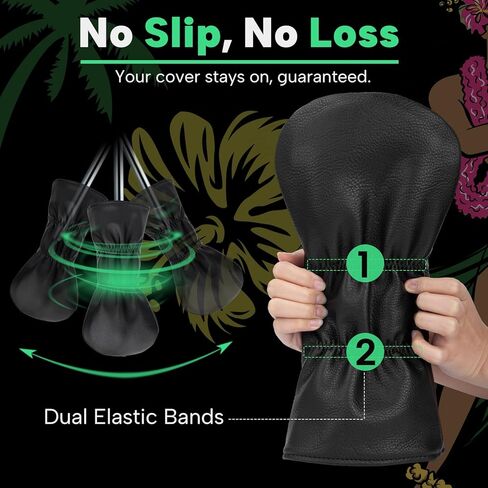 Club Covers, Funny Driver Headcover, 3 5 Fairway Wood Cover, Hybrid Headcovers, Golf Accessories Gifts Club Protective Case for Men Golfer in Saudi Arabia