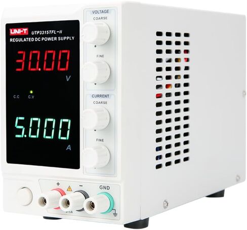 UNI-T UTP3315TFL-II 1Ch Linear DC Power Supply 150W 30V 5A 10mV/1mA LED Voltage Current Dual 110V/220V±5% AC Frequency 50Hz/60Hz Display in Saudi Arabia