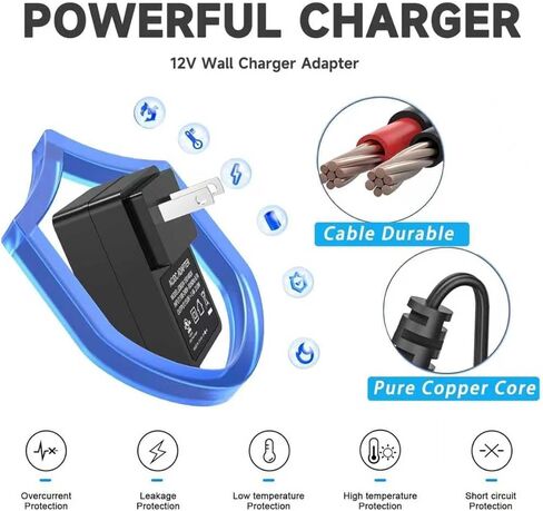 12V 2A AC DC Power Adapter for Celestron 18778 Telescope, Compatible with NexStar 4SE 5SE 6SE 8SE 130SLT 127SLT, LCM 114LCM 90LCM, CPC 800 1100 HD Telescope Charger Cord 6ft in Kuwait