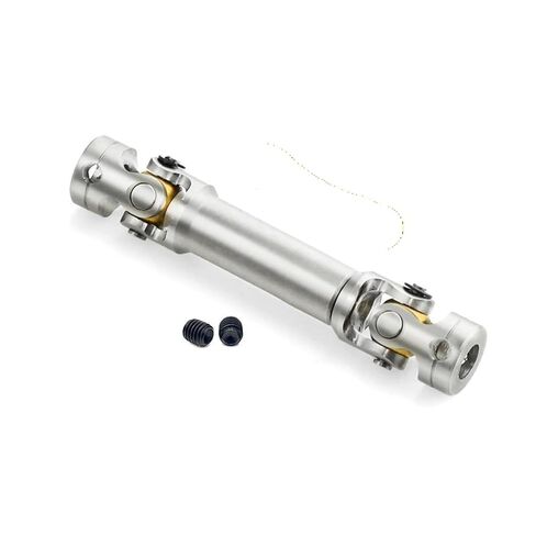 CVD Steel Drive Shaft for Tamiya 1/14 Truck Models, Stainless Steel Universal Joint for Realistic Heavy-Duty Upgrade and Crawler Chassis DIY Installation(50-62mmTypeA) in Kuwait