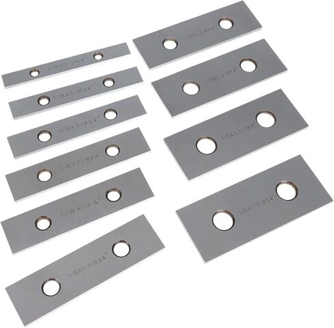 1/8 × 4" 10 Pair Precision Parallel Set 0. 001" Hardened Steel in Casie in Kuwait