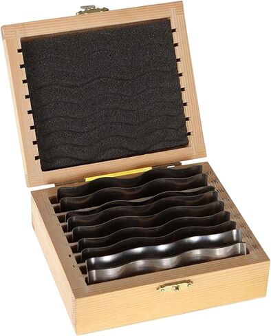 9 أزواج مجموعة دقيقة 1/8 "متوازيات متوازية من الصلب المتموج.0002 تصلب in Kuwait