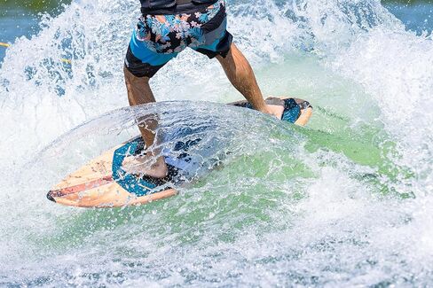 لوح O'Brien Havana Wakesurf - لوح عالي الأداء على طراز المقشود مع قاعدة مغطاة بمادة TPU - مثالي للخدع والأوليات والشوفيتس - خفيف الوزن ومتين وممتع in Saudi Arabia