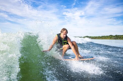 لوح O'Brien Havana Wakesurf - لوح عالي الأداء على طراز المقشود مع قاعدة مغطاة بمادة TPU - مثالي للخدع والأوليات والشوفيتس - خفيف الوزن ومتين وممتع in Saudi Arabia
