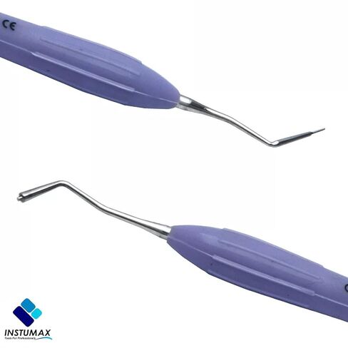 Dental Composite Placement Filling Instruments Silicon Handle Restoration Plugger/Spatula Appling Condensing Resin Tooth Restoration Set Of 5 in Saudi Arabia