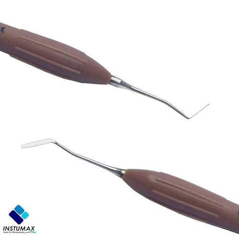 Dental Composite Placement Filling Instruments Silicon Handle Restoration Plugger/Spatula Appling Condensing Resin Tooth Restoration Set Of 5 in Saudi Arabia