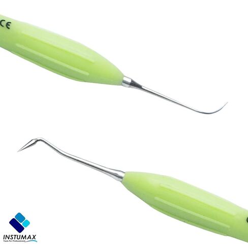 Dental Composite Placement Filling Instruments Silicon Handle Restoration Plugger/Spatula Appling Condensing Resin Tooth Restoration Set Of 5 in Saudi Arabia