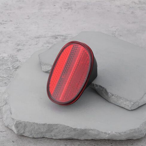 ECSiNG 2Pcs Bike Oval Rear Fenders Reflector 62x43mm Compatible with Most Bicycles with Fenders in Saudi Arabia