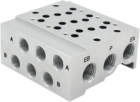 SS5Y5-41 سلسلة 5 منافذ صمام الملف اللولبي، مناسب لعادم SY5140 SY5240 (SS5Y5-41-02) in Kuwait