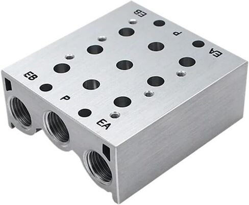 SY3120-مشعب عادم صمام الملف اللولبي SS5Y3-2F/3F/4F/5F/6F/7F مجموعة صمامات قاعدة هوائية (SS5Y3-20-06) in Kuwait