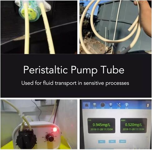 AUNMAS 1m BPT Silicone Tube, 6.4mm ID x 9.6mm OD High Temperature Proof Flexible Peristaltic Pump Hose for DIY Peristaltic Pump Transfer in Saudi Arabia