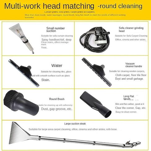 Household Carpet,Sofas Cleaner Machine,Commercial Carpet Extra-ctor,Portable 3 in 1 Stainless Steel Deep Cleaner,for Commercial Carpets, Sofas in Saudi Arabia