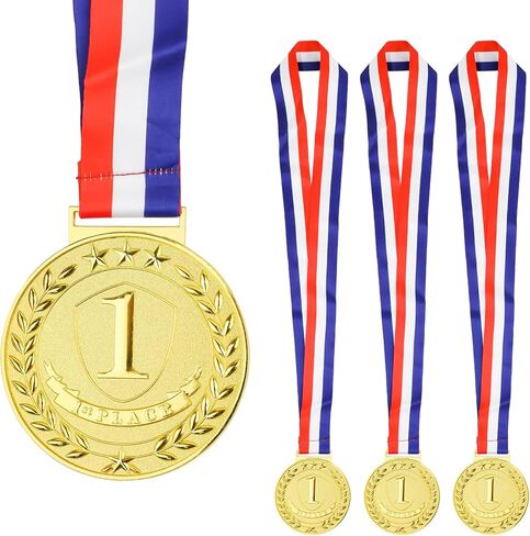 ميداليات ذهبية للجوائز، ميداليات الفائز الأول للرياضة، المسابقات، الحفلات، النمط الأولمبي، 2 بوصة in Kuwait