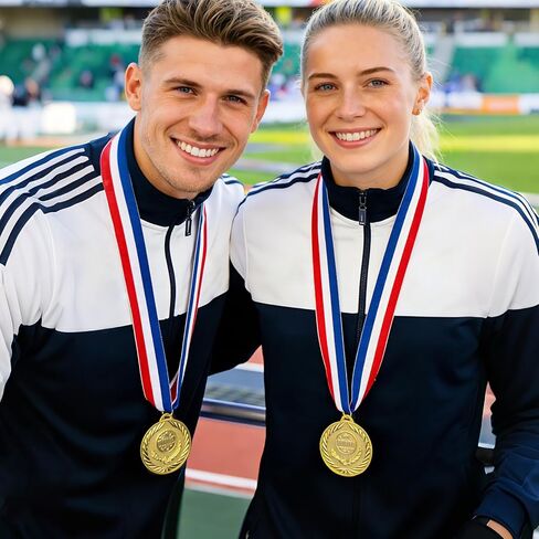 Gold Medals for Awards,1st Winner Medals for Sports, Competitions, Party, Olympic Style, 2 Inches in Saudi Arabia