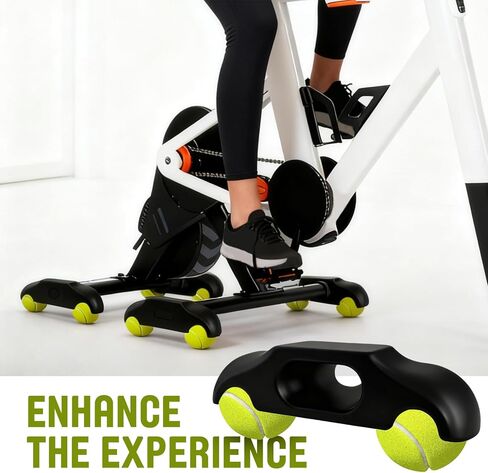 4 قطع من أقدام الروك لمدرب الدراجة، من أجل Wahoo KICKR CORE 2 مدرب الدراجة الداخلي، أقدام الروك مع كرات التنس، محولات قدم الروك المفاجئة لركوب الدراجات في الأماكن المغلقة، ثبات تخفيف الاهتزاز in Kuwait